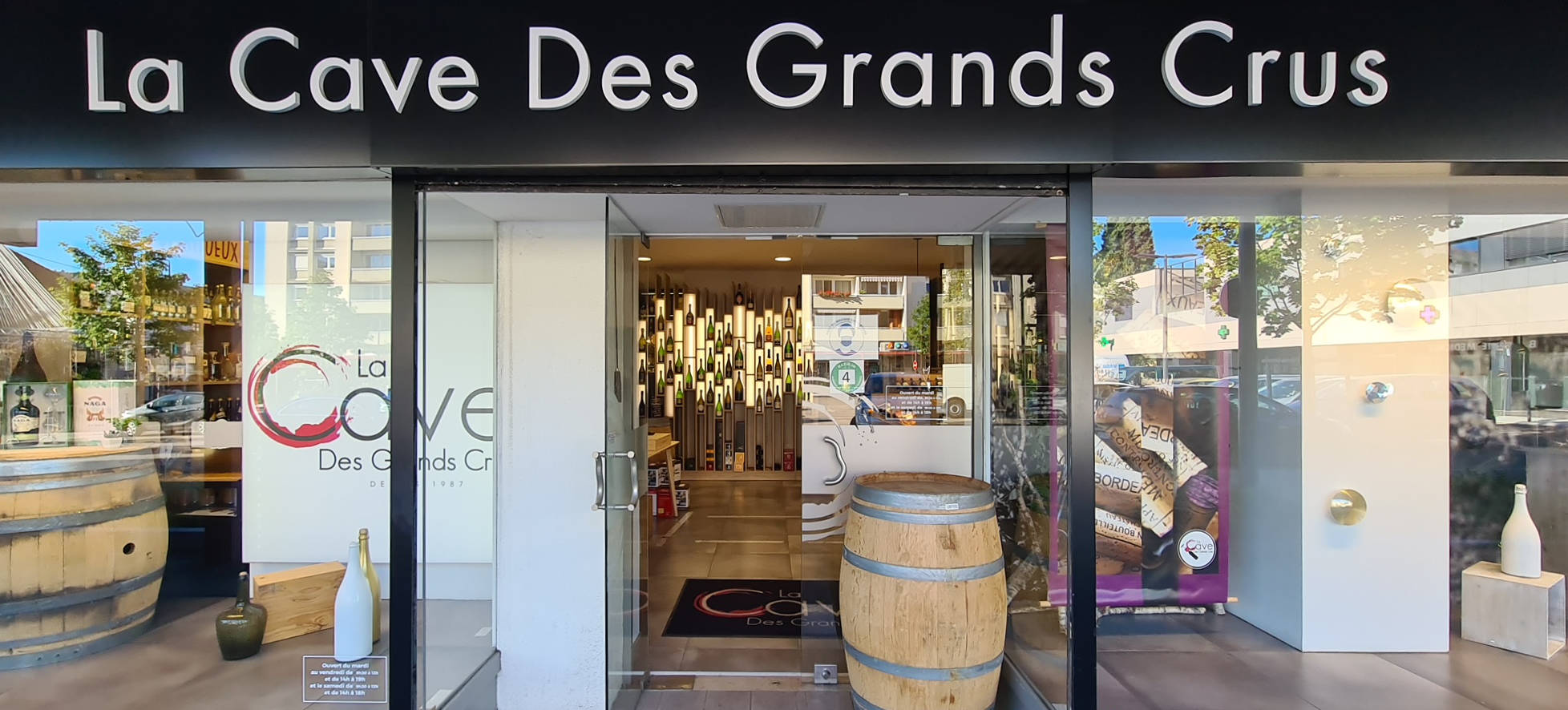 Exterieur cave des grands crus